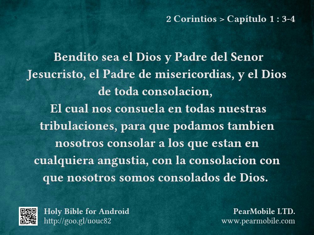2 Corintios, Capítulo 1:3-4